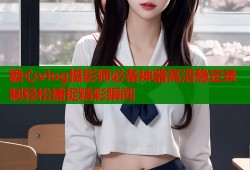 糖心vlog摄影师必备神器高清稳定录制轻松捕捉精彩瞬间