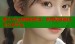 糖心vlog破解版网址：免费视频编辑与分享平台