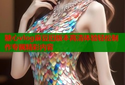 糖心vlog麻豆旧版本高清体验轻松制作专属精彩内容