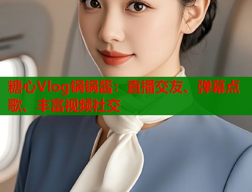 糖心Vlog锅锅酱：直播交友、弹幕点歌、丰富视频社交