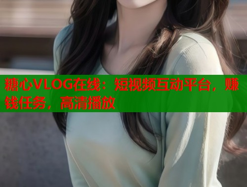 糖心VLOG在线：短视频互动平台，赚钱任务，高清播放