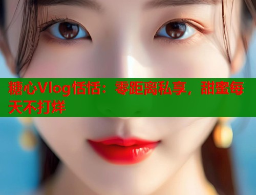糖心Vlog恬恬：零距离私享，甜蜜每天不打烊