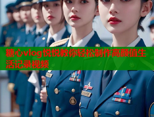 糖心vlog悦悦教你轻松制作高颜值生活记录视频