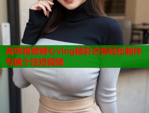 流氓视频糖心vlog精彩合集轻松制作专属个性短视频