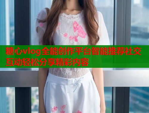 糖心vlog全能创作平台智能推荐社交互动轻松分享精彩内容