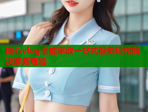 糖心vlog全能家政一站式服务轻松解决家务难题