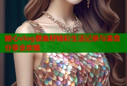 糖心vlog蔡鱼籽精彩生活记录与美食分享全攻略