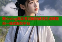 糖心vlog湖北考试网权威报名成绩查询一站式服务平台