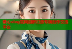 糖心vlog官网组群打造专属创作交流平台