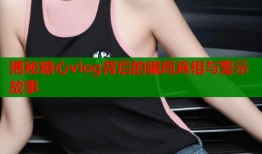 揭秘糖心vlog背后的骗局真相与警示故事