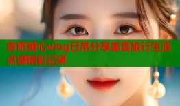 杏吧糖心vlog日常分享美食旅行生活点滴精彩记录