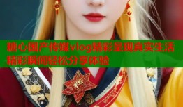 糖心国产传媒vlog精彩呈现真实生活精彩瞬间轻松分享体验