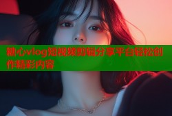 糖心vlog短视频剪辑分享平台轻松创作精彩内容