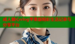 成人糖心vlog苹果版精彩生活记录与分享平台