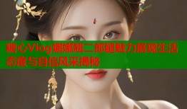 糖心Vlog娜娜翘二郎腿魅力展现生活态度与自信风采揭秘