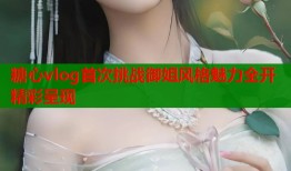 糖心vlog首次挑战御姐风格魅力全开精彩呈现