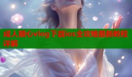 成人糖心vlog下载ios全攻略最新教程详解
