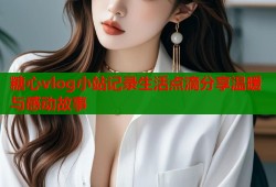 糖心vlog小站记录生活点滴分享温暖与感动故事