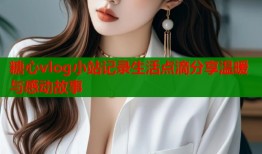 糖心vlog小站记录生活点滴分享温暖与感动故事