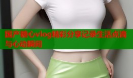国产糖心vlog精彩分享记录生活点滴与心动瞬间
