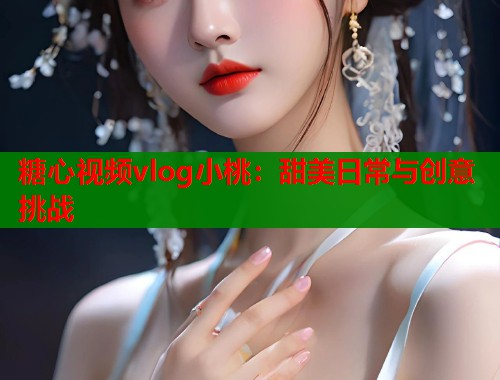 糖心视频vlog小桃：甜美日常与创意挑战