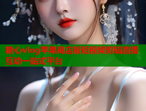 糖心vlog苹果商店版短视频剪辑直播互动一站式平台