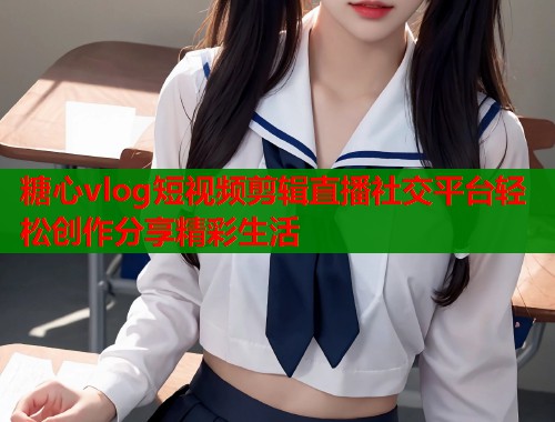 糖心vlog短视频剪辑直播社交平台轻松创作分享精彩生活