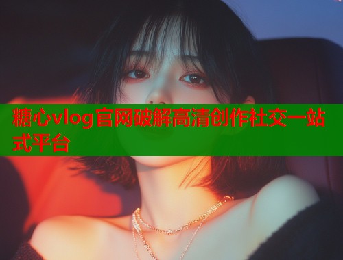 糖心vlog官网破解高清创作社交一站式平台