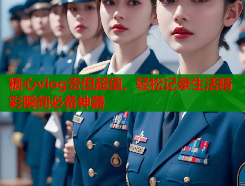 糖心vlog贵但超值，轻松记录生活精彩瞬间必备神器