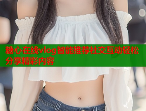 糖心在线vlog智能推荐社交互动轻松分享精彩内容