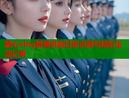 糖心vlog管理员的日常点滴与精彩生活记录